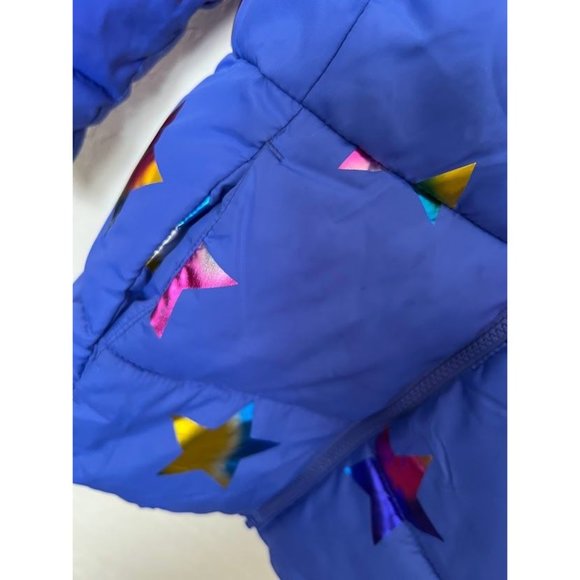 COPY - Wonder Nation Girl's Printed Stars Bubble Jacket/Coat - Picture 2 of 8